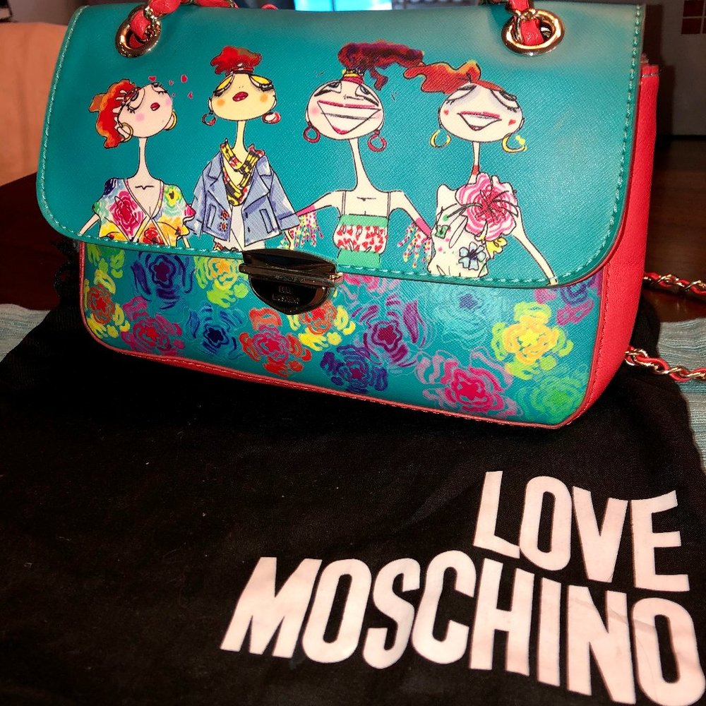 RARE Love Moschino Charming Girls Shoulder Bag